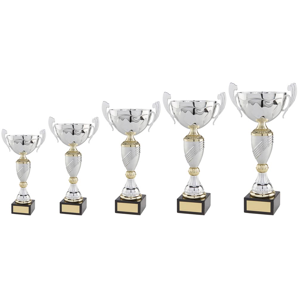 Century Trophy Cup Silver Gold