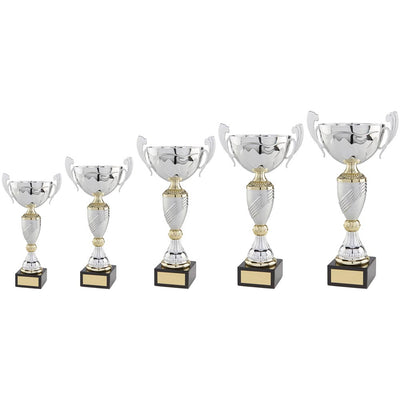 Century Trophy Cup Silver Gold
