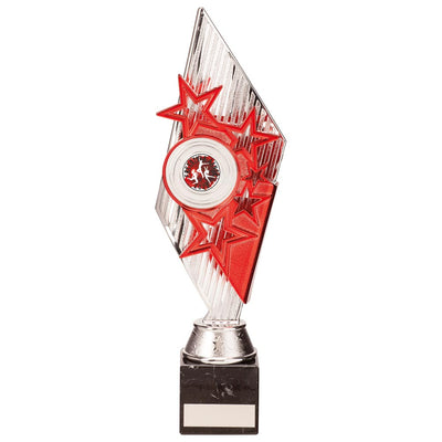 Budget Red Multi-Sport Award Pizzazz Trophy