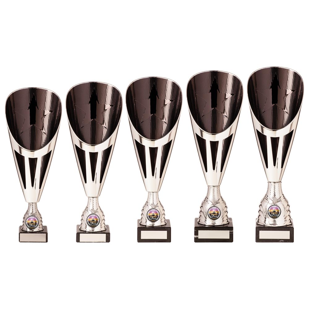 Rising Stars Deluxe Lazer Cup Silver Black