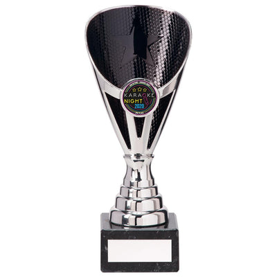 Rising Stars Premium Trophy Silver Black