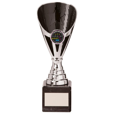 Rising Stars Premium Trophy Silver Black