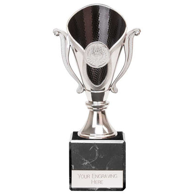 Wizard Legend Trophy in Silver & Black
