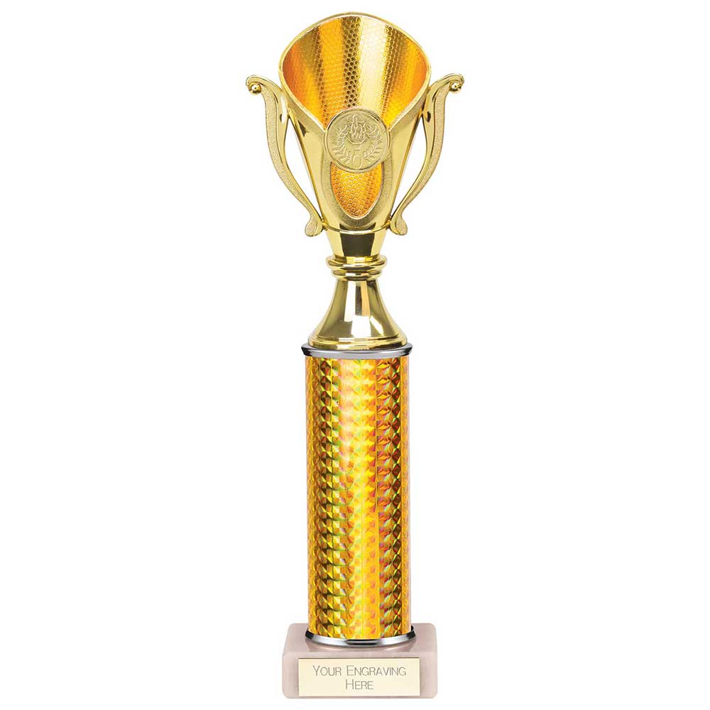 Wizard Plastic Trophy In Gold