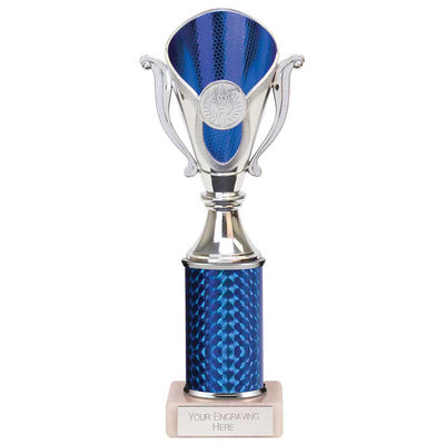 Wizard Plastic Trophy in Blue