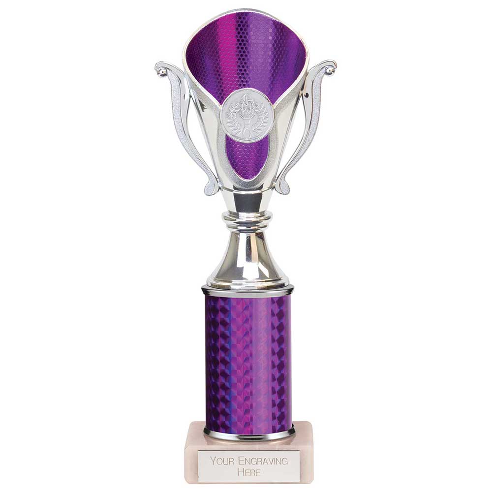 Wizard Plastic Trophy in Purple