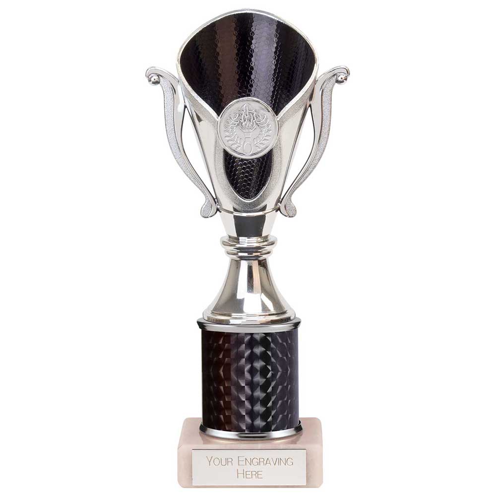 Wizard Plastic Trophy in Black