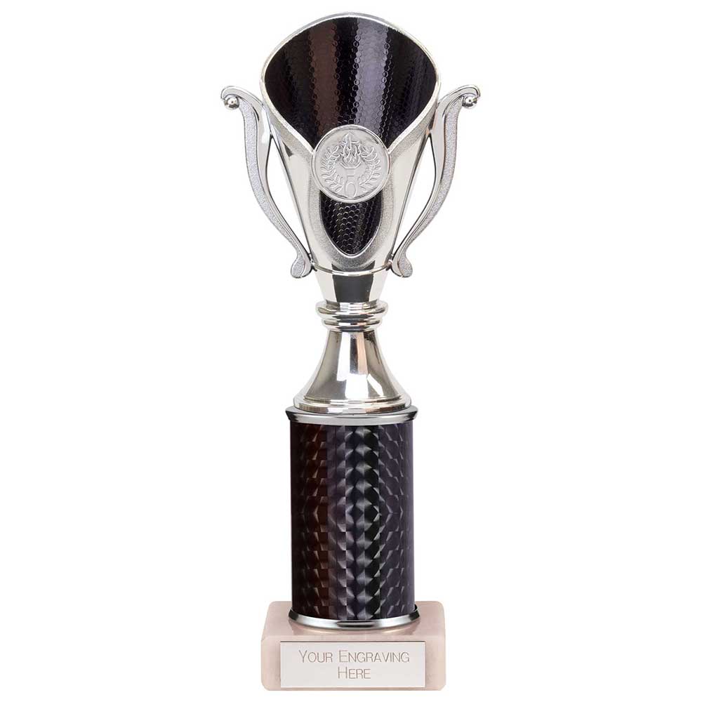 Wizard Plastic Trophy in Black