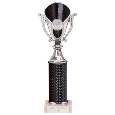 Wizard Plastic Trophy in Black