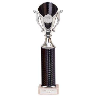 Wizard Plastic Trophy in Black