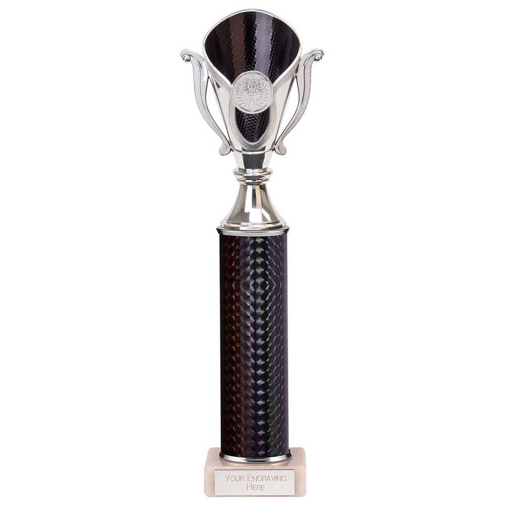 Wizard Plastic Trophy in Black