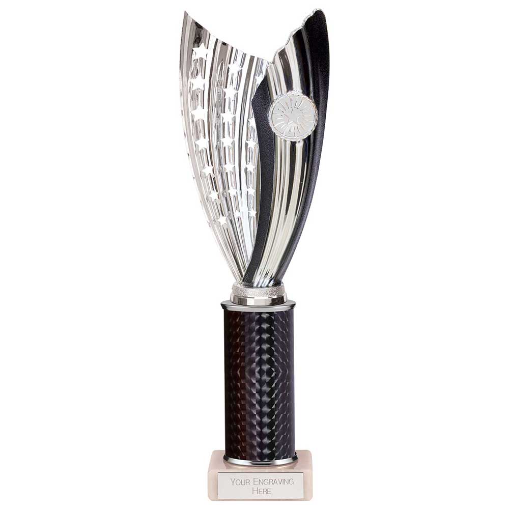 Glamstar Plastic Trophy in Black