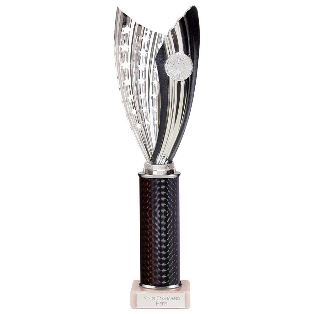 Glamstar Plastic Trophy in Black