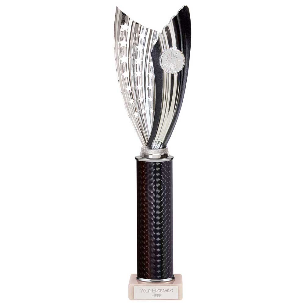 Glamstar Plastic Trophy in Black