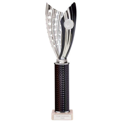 Glamstar Plastic Trophy In Black