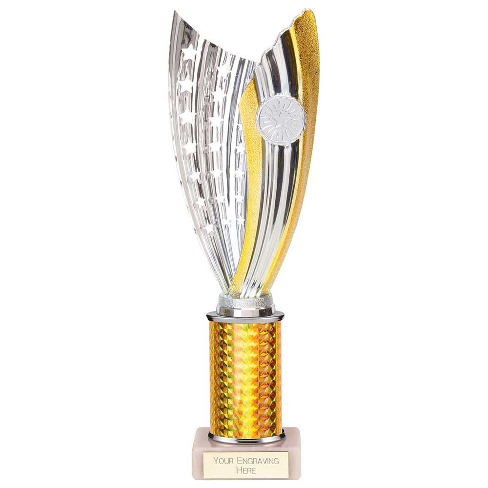 Glamstar Plastic Trophy in Gold