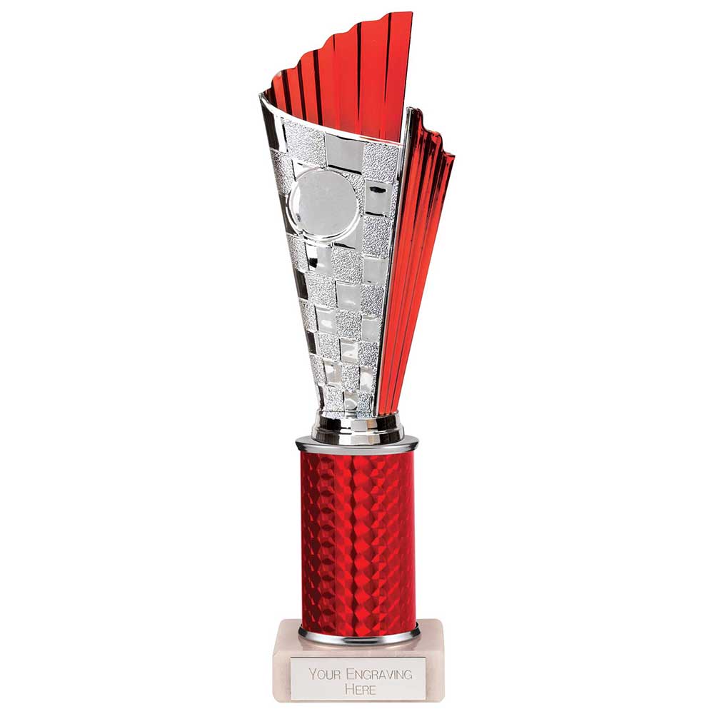 Flash Plastic Trophy in Red