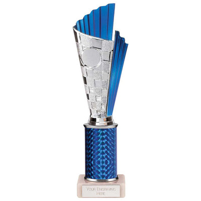 Flash Plastic Trophy in Blue