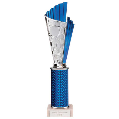 Flash Plastic Trophy in Blue