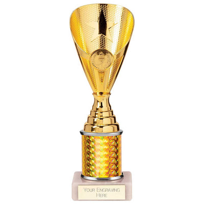 Rising Stars Plastic Trophy in Gold