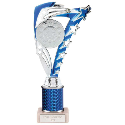 Frenzy Multisport Tube Trophy Silver Blue