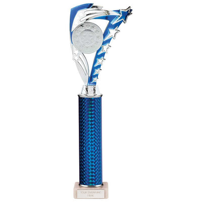 Frenzy Multisport Tube Trophy - Silver & Blue