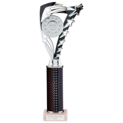 Frenzy Multisport Tube Trophy - Silver & Black 