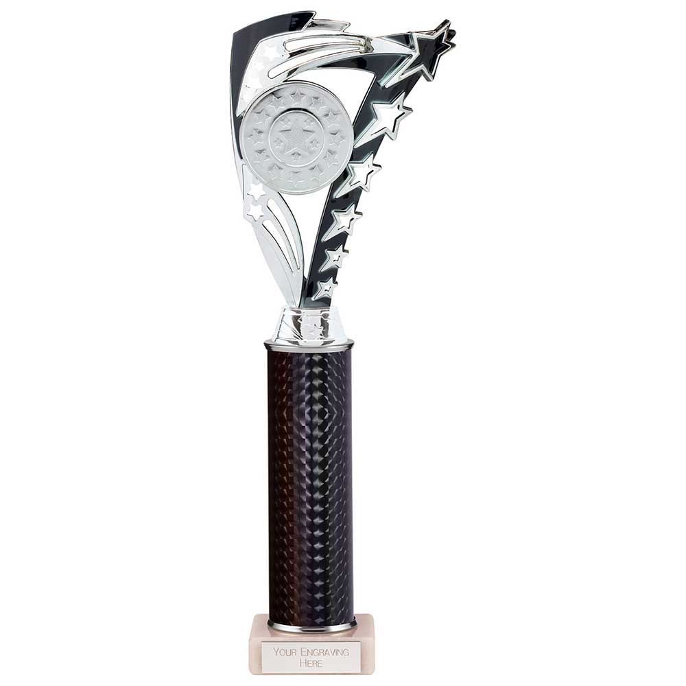 Frenzy Multisport Tube Trophy - Silver & Black