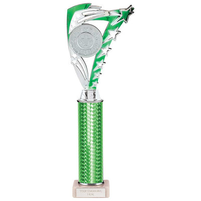 Frenzy Multisport Tube Trophy - Silver & Green