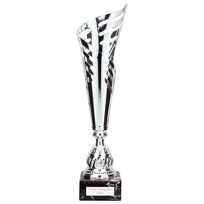 Atlantis Laser Cut Trophy Cup - Silver
