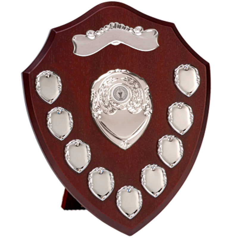 Presentation Annual Shield Award With Scrolls Triumph Shield