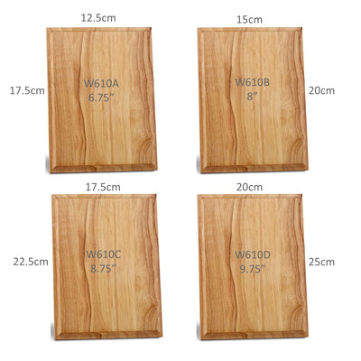 wooden bamboo plaque award trophy