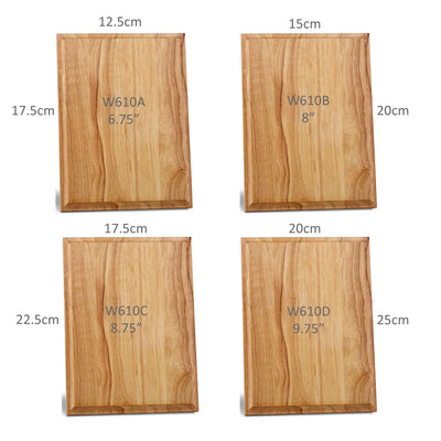 wooden plaque award trophy laser engraved