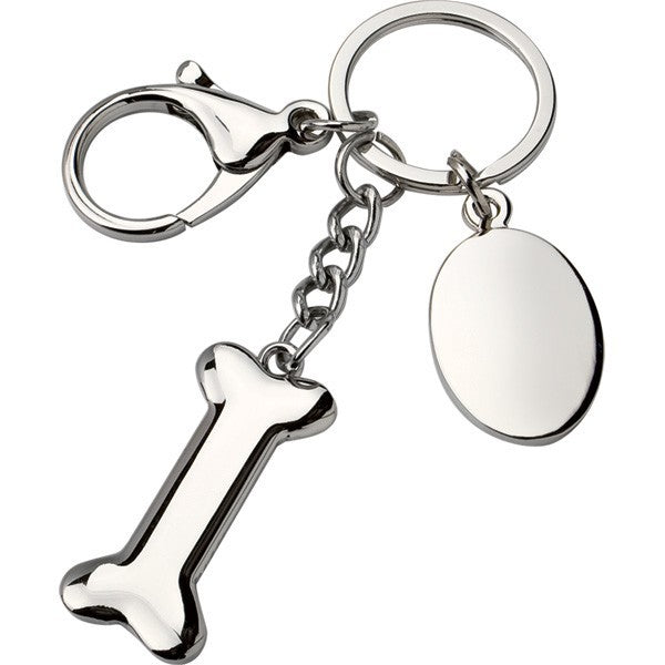 Dog Bone Keyring