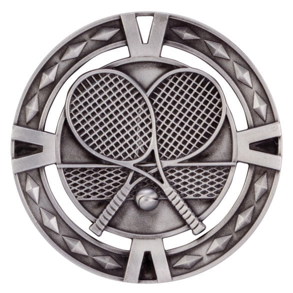 V Tech Tennis Medal 6cm