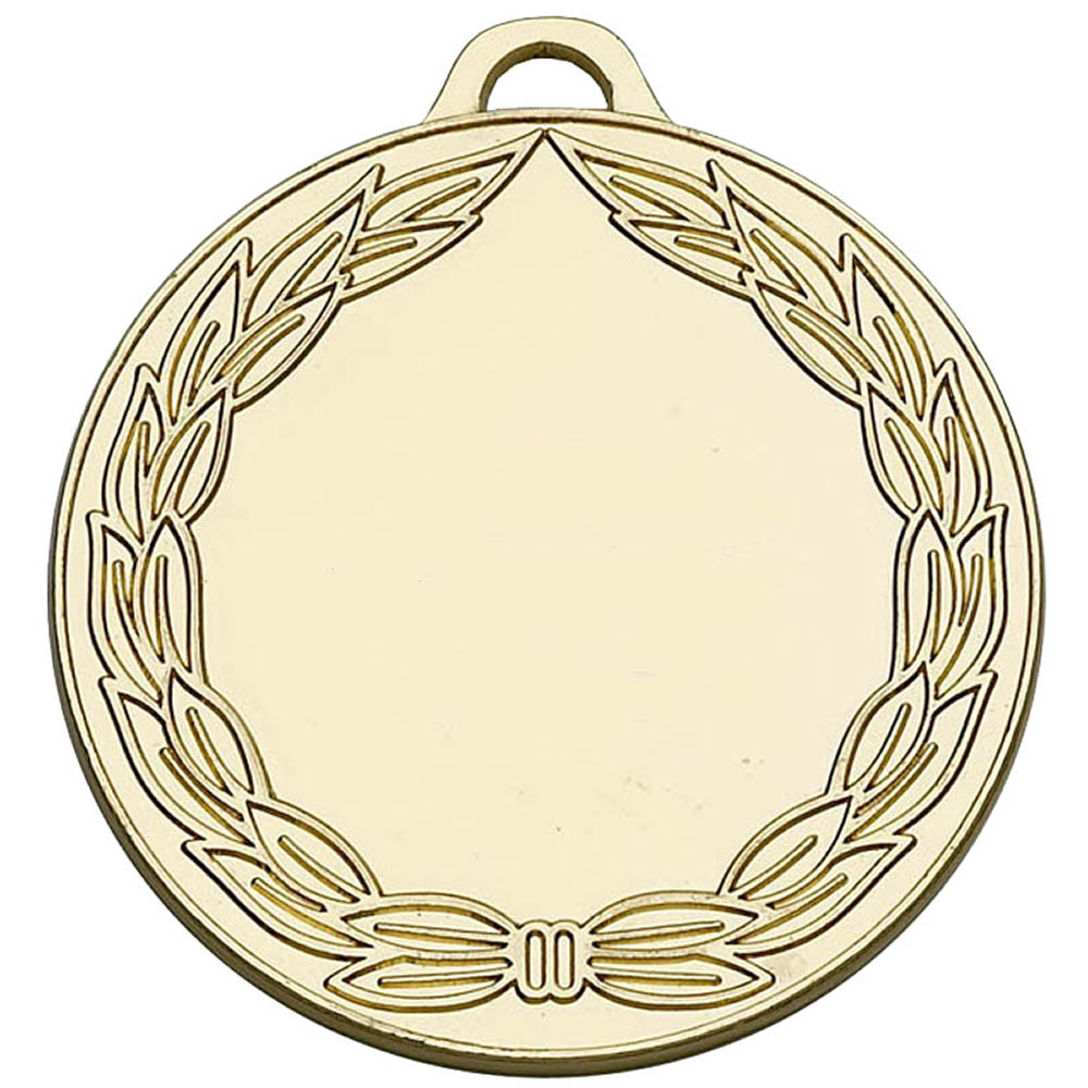 classic laurel wreath medal 5cm