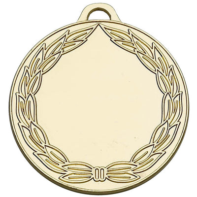 classic laurel wreath medal 5cm