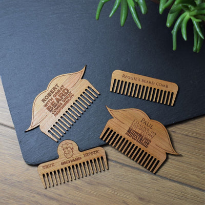 Personalised Engraved Hipsta Beard Comb