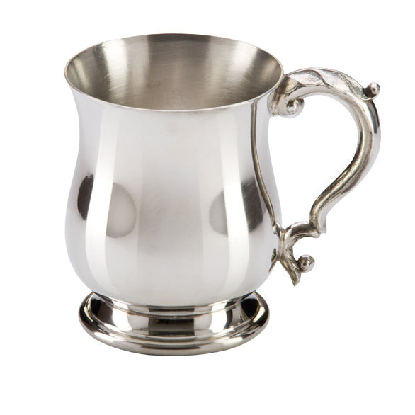 The Georgian English Pewter Tankard 1pt