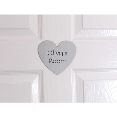 Personalised Heart Childrens Door Sign