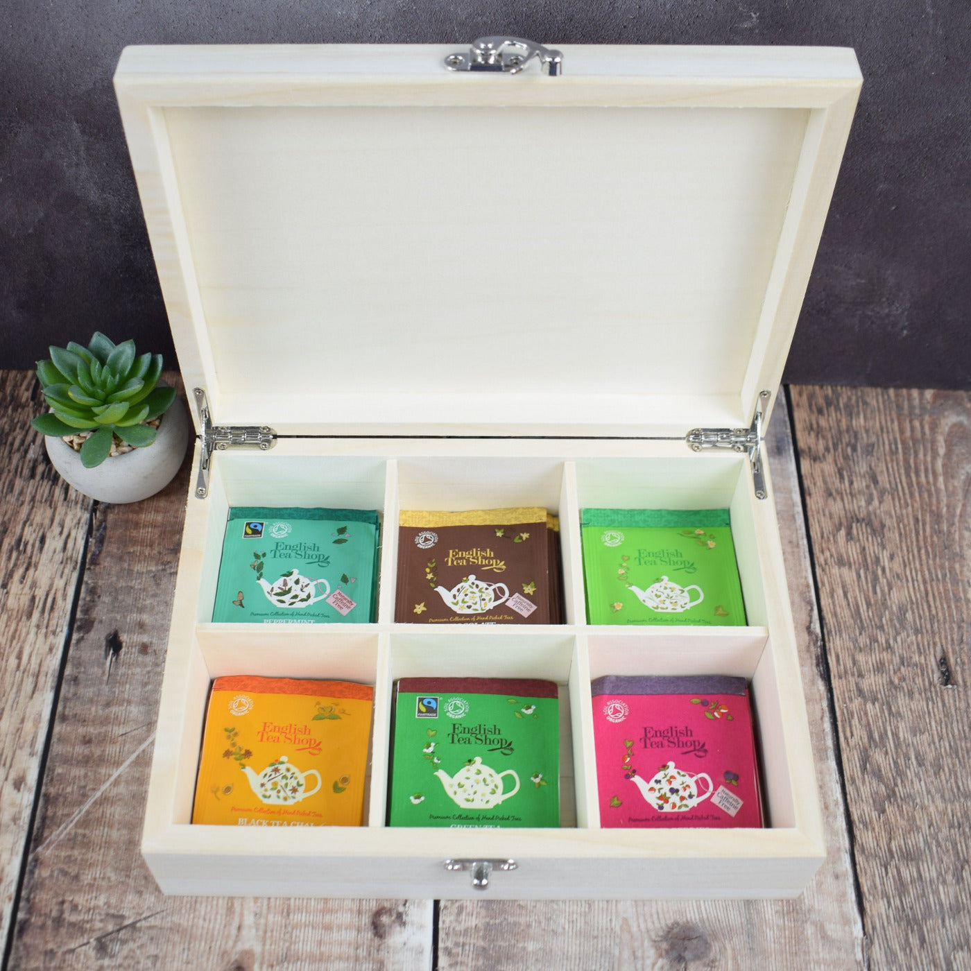 Personalised Tea Storage Box - Tea Is Calling