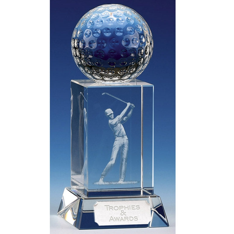 Mercury Golfer Optical Crystal Award
