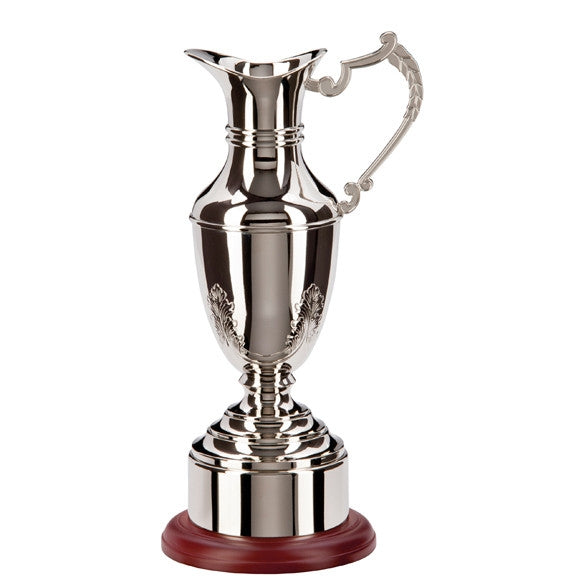 Nickel Plated Claret Jug Golf Award