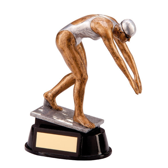 Woman's Swimming Trophy Motion Extreme Award