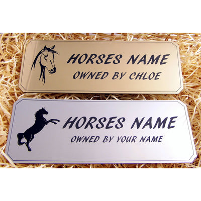 Personalised Horse Name Stable Door Sign