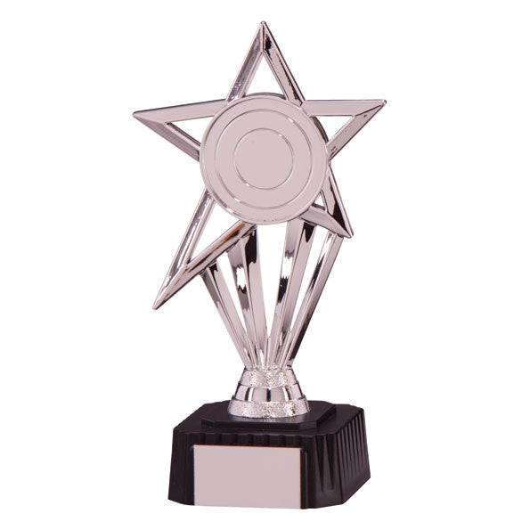 Silver Star Trophy Award