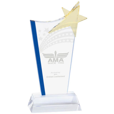 Festival Star Optical Glass Trophy Award
